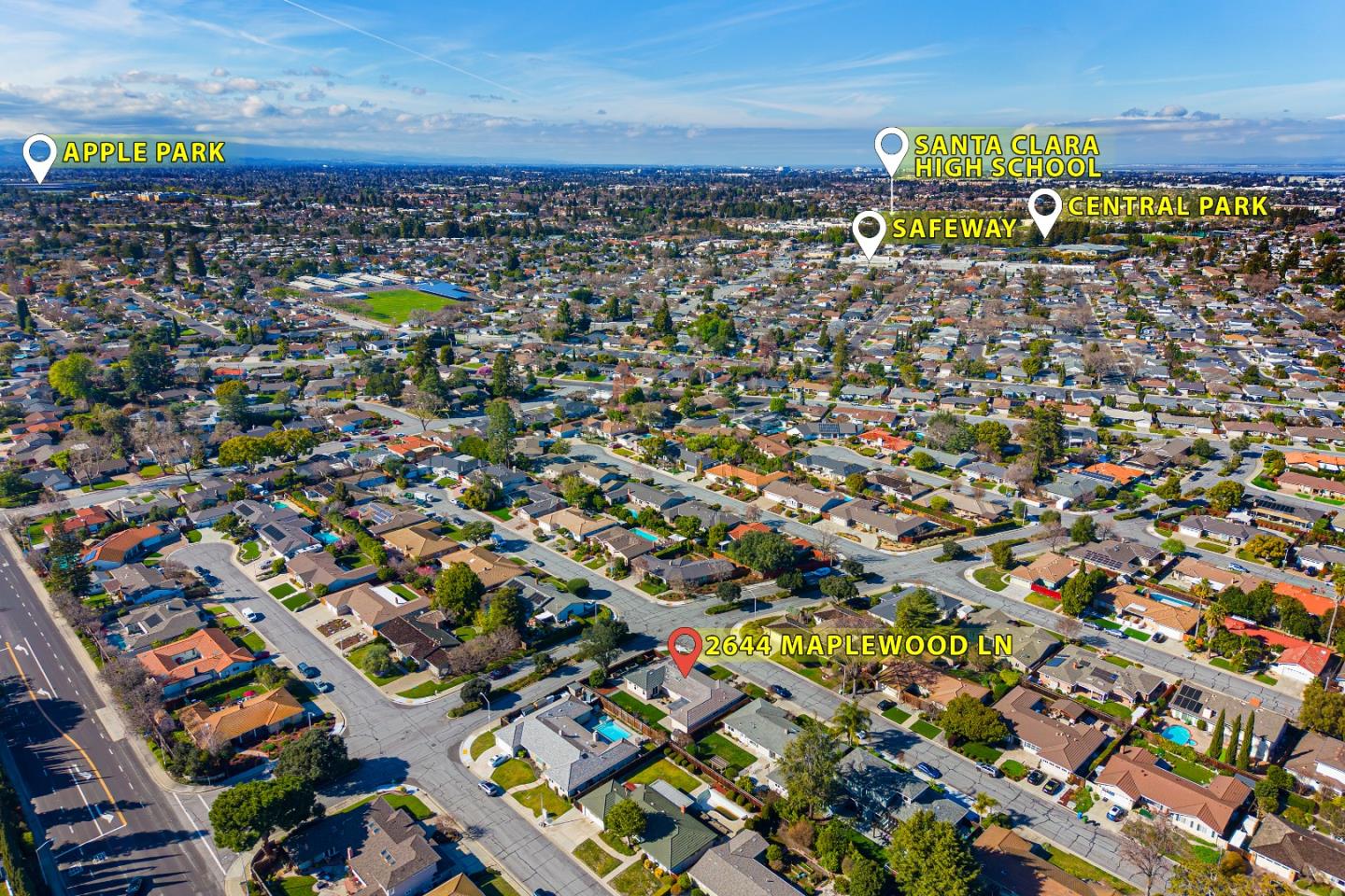 Detail Gallery Image 50 of 53 For 2644 Maplewood Ln, Santa Clara,  CA 95051 - 4 Beds | 3 Baths