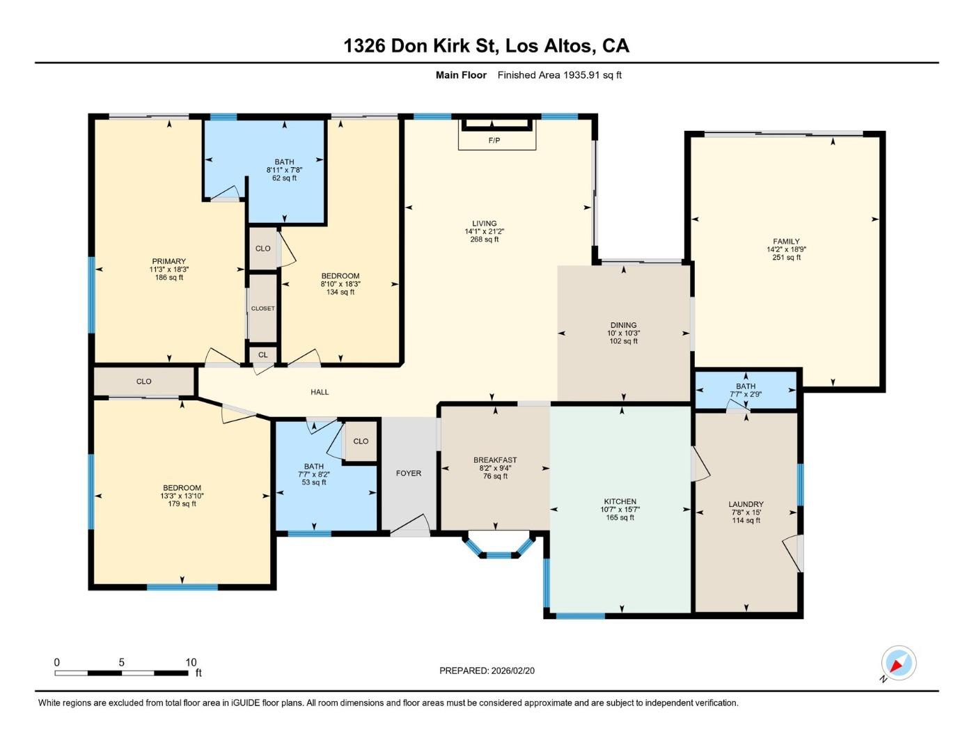 Detail Gallery Image 33 of 33 For 1326 Don Kirk St, Los Altos,  CA 94024 - 3 Beds | 3/1 Baths
