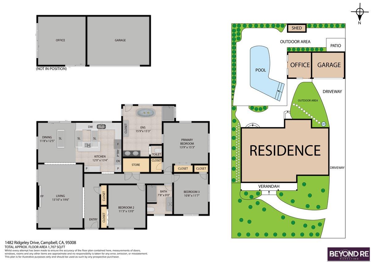 Detail Gallery Image 35 of 35 For 1482 Ridgeley Dr, Campbell,  CA 95008 - 3 Beds | 2 Baths