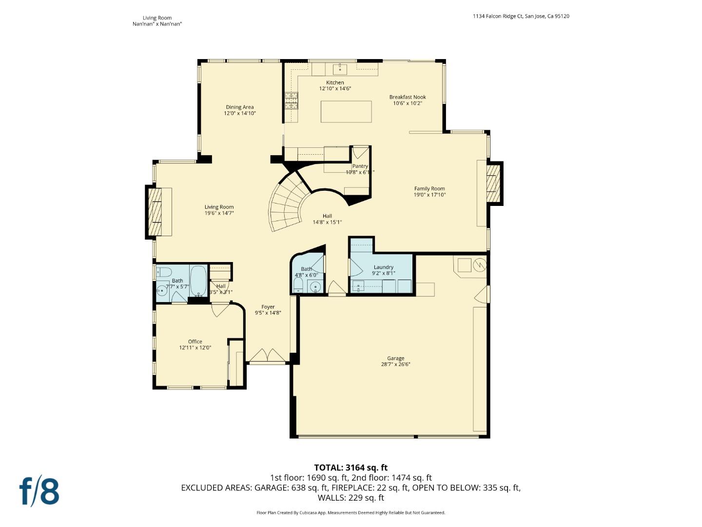 Detail Gallery Image 61 of 63 For 1134 Falcon Ridge Ct, San Jose,  CA 95120 - 5 Beds | 3/1 Baths