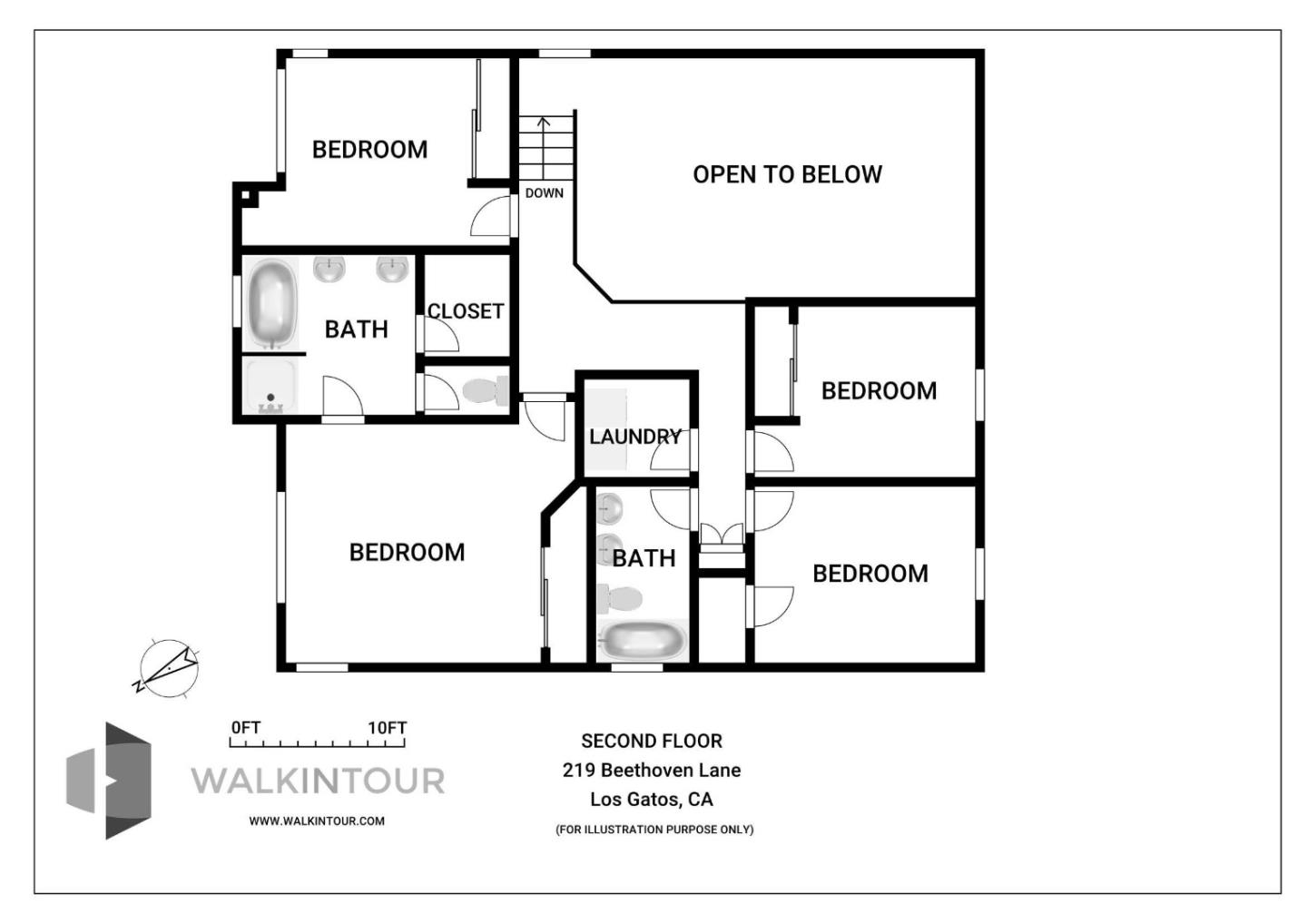 Detail Gallery Image 59 of 59 For 219 Beethoven Ln, Los Gatos,  CA 95032 - 4 Beds | 2/1 Baths