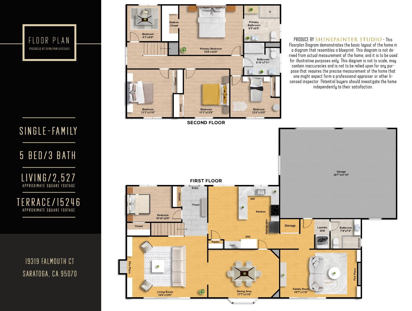 Detail Gallery Image 69 of 69 For 19319 Falmouth Ct, Saratoga,  CA 95070 - 5 Beds | 3 Baths