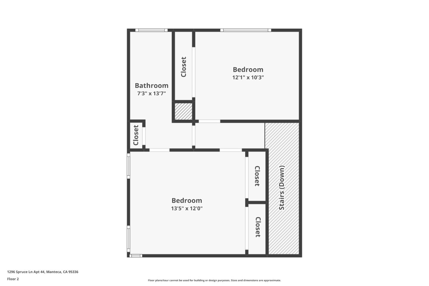 Detail Gallery Image 32 of 33 For 1296 Spruce Ln #44,  Manteca,  CA 95336 - 2 Beds | 1/1 Baths