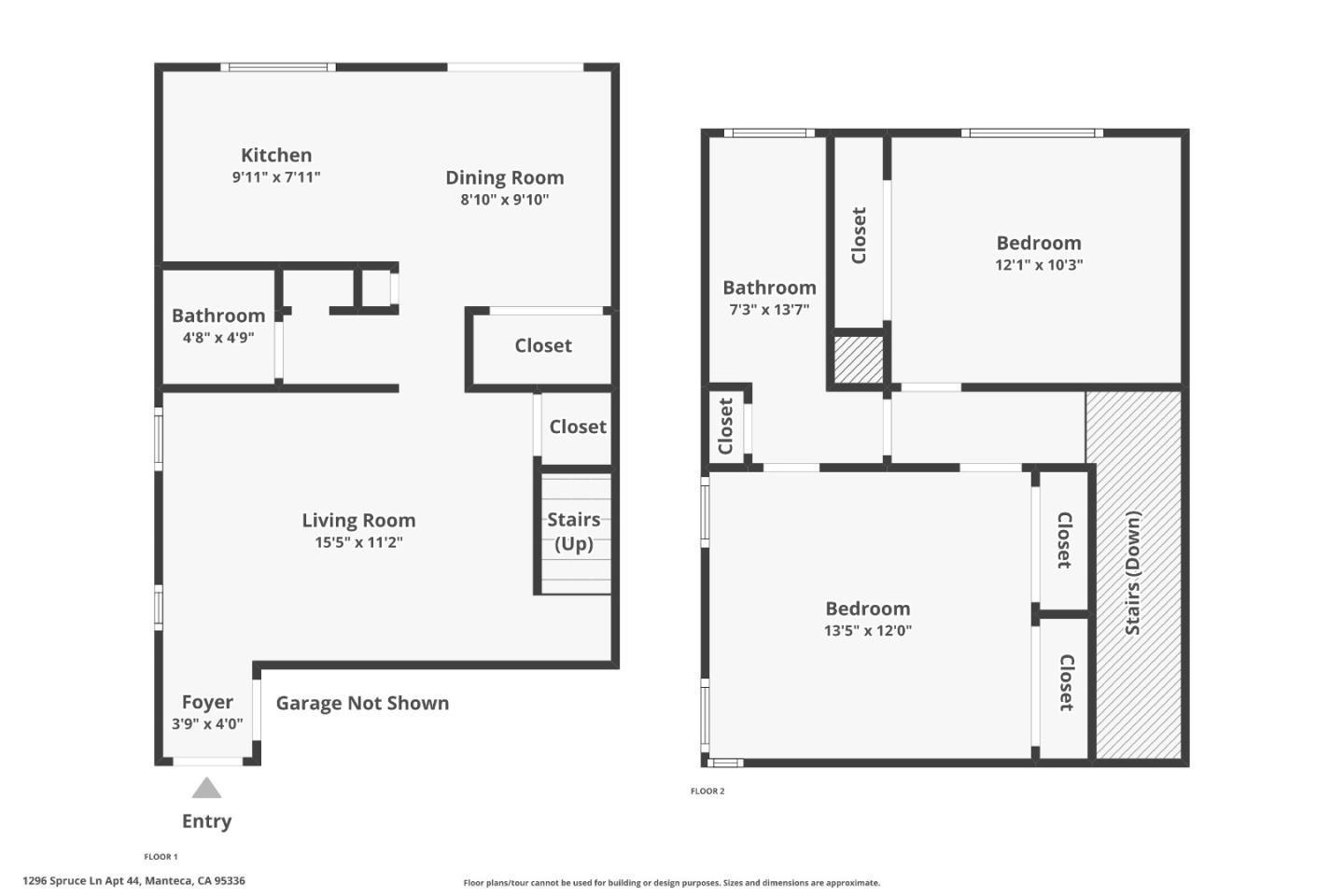 Detail Gallery Image 33 of 33 For 1296 Spruce Ln #44,  Manteca,  CA 95336 - 2 Beds | 1/1 Baths