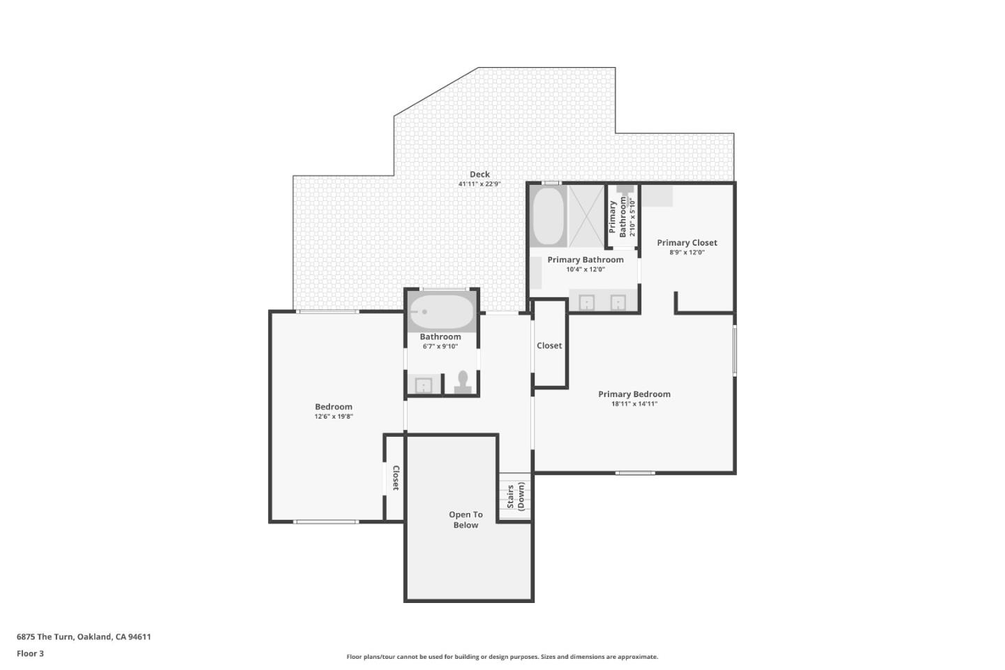 Detail Gallery Image 100 of 101 For 6875 the Turn, Oakland,  CA 94611 - 3 Beds | 2/1 Baths