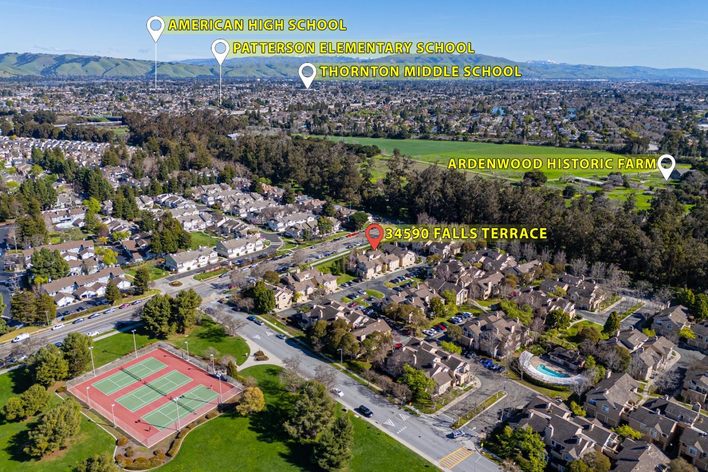 Detail Gallery Image 35 of 37 For 34590 Falls Ter, Fremont,  CA 94555 - 2 Beds | 1 Baths