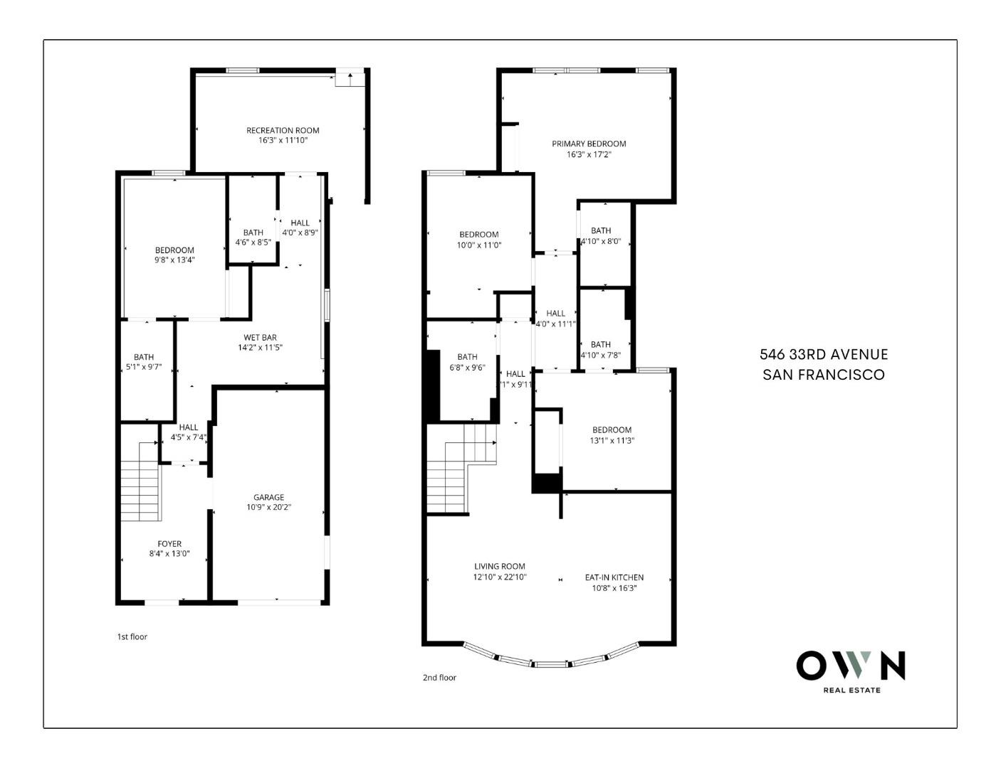 Detail Gallery Image 51 of 51 For 546 33rd Ave, San Francisco,  CA 94121 - 5 Beds | 5 Baths