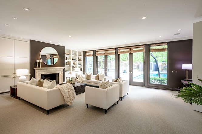 Detail Gallery Image 6 of 73 For 747 Bromfield Rd, Hillsborough,  CA 94010 - 4 Beds | 4/1 Baths