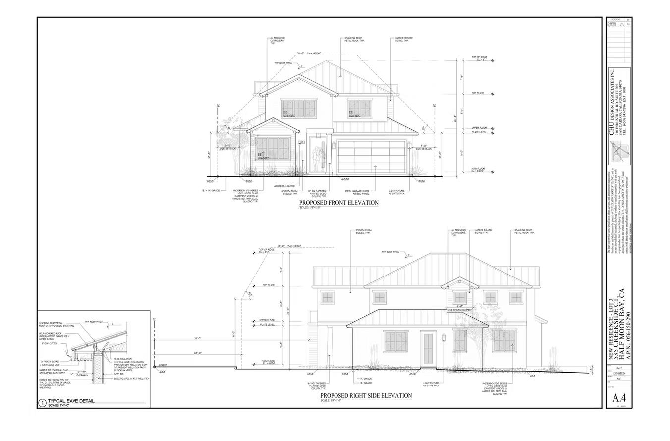 Detail Gallery Image 42 of 43 For 535 Creekside Ct Lot 3,  Half Moon Bay,  CA 94019 - 4 Beds | 3/1 Baths