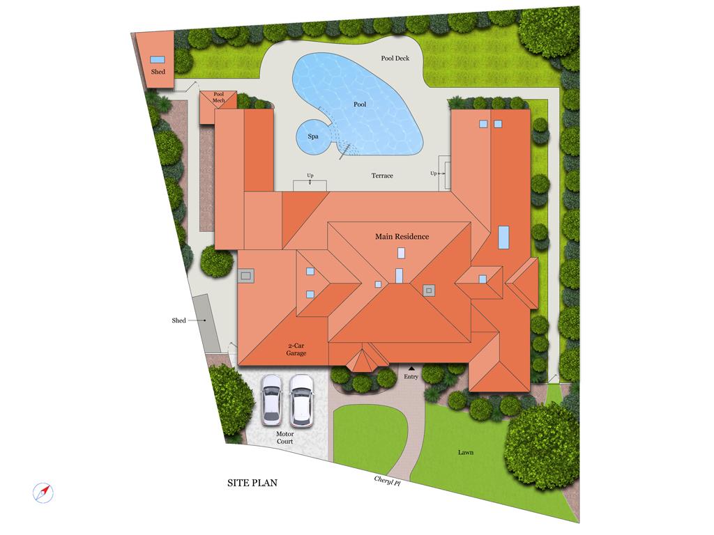 Detail Gallery Image 9 of 9 For 10 Cheryl Pl, Menlo Park,  CA 94025 - 5 Beds | 3/1 Baths