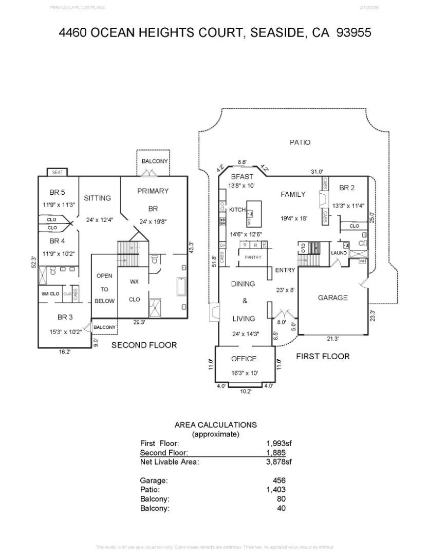 Detail Gallery Image 47 of 47 For 4460 Ocean Heights Ct, Seaside,  CA 93955 - 5 Beds | 3 Baths