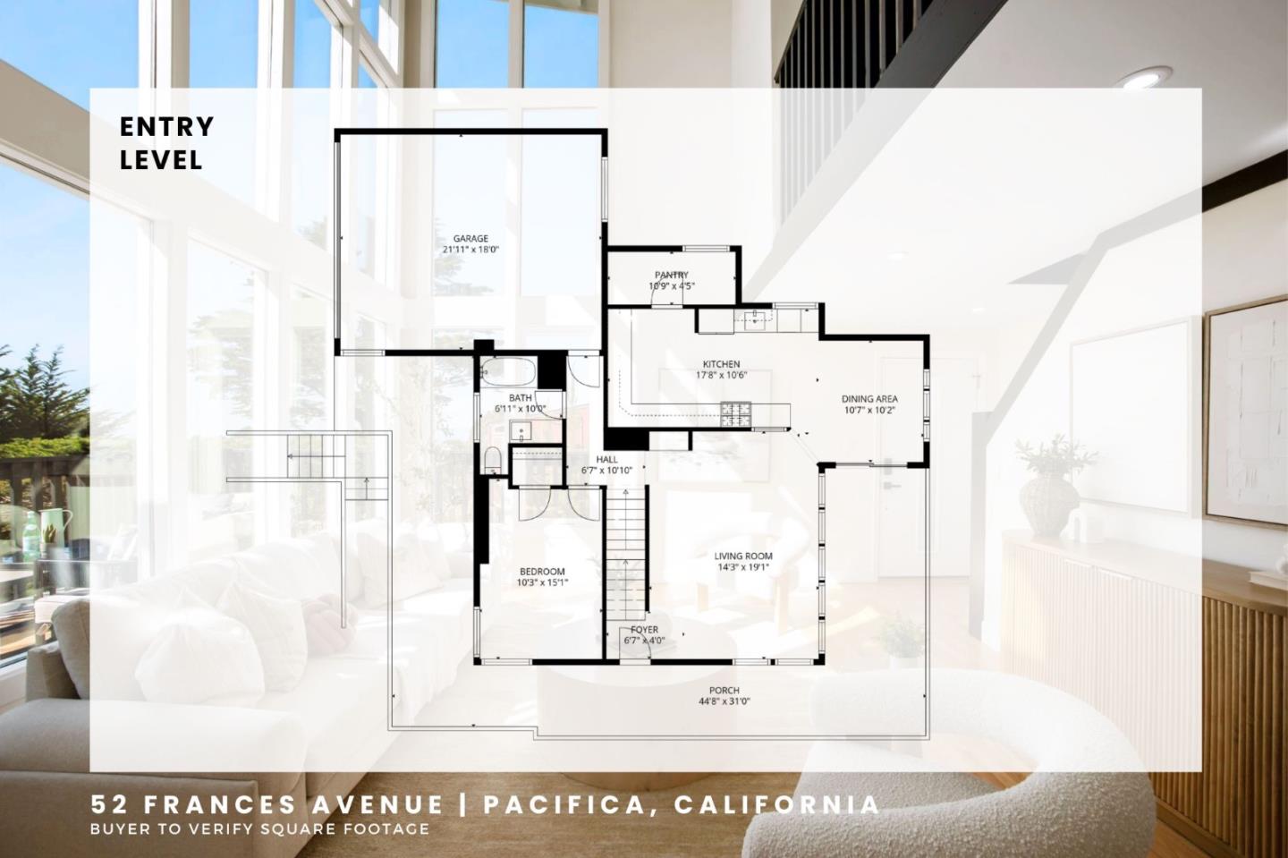 Detail Gallery Image 60 of 62 For 52 Frances Ave, Pacifica,  CA 94044 - 4 Beds | 4 Baths