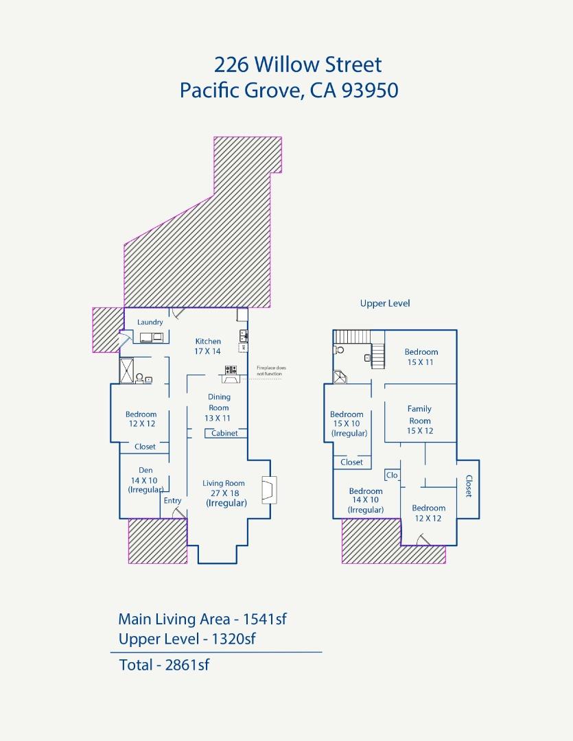 Detail Gallery Image 28 of 28 For 226 Willow St, Pacific Grove,  CA 93950 - 5 Beds | 2 Baths