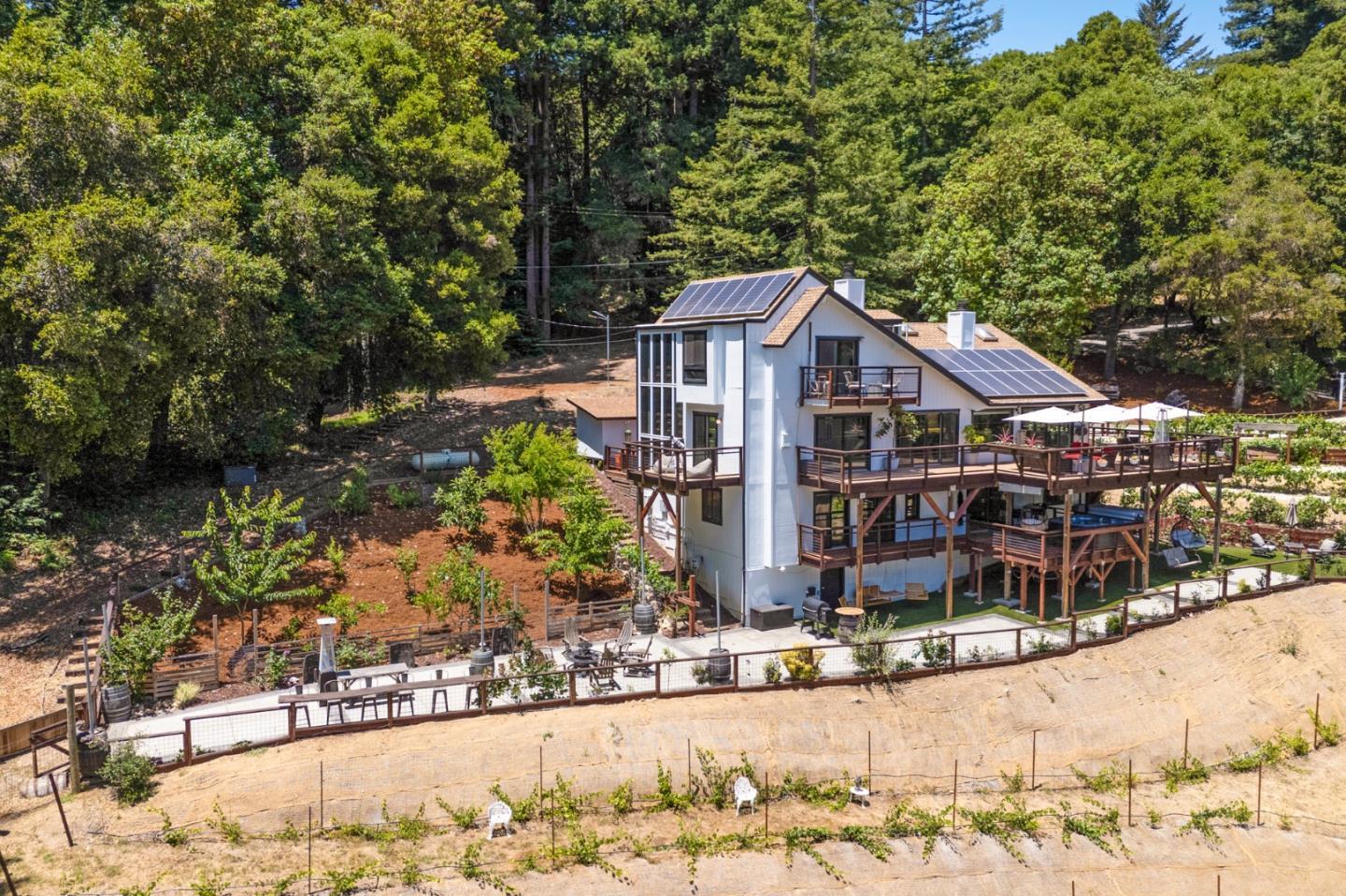 Detail Gallery Image 74 of 78 For 55 Hidden Meadow Ln, Scotts Valley,  CA 95066 - 5 Beds | 3 Baths