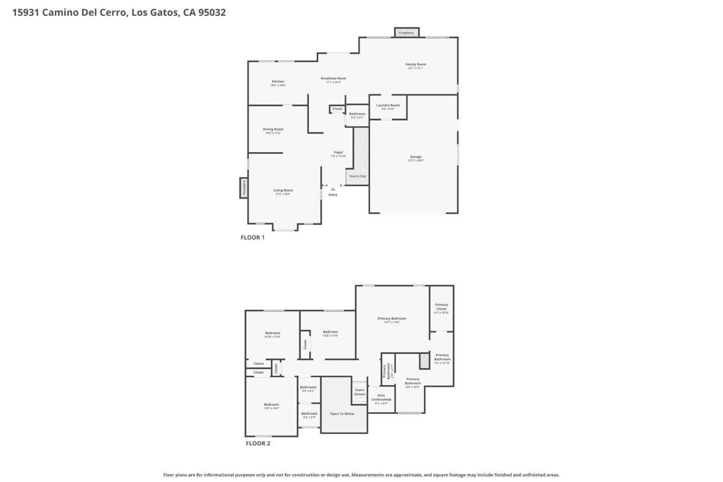 Detail Gallery Image 33 of 35 For 15931 Camino Del Cerro, Los Gatos,  CA 95032 - 4 Beds | 2/1 Baths
