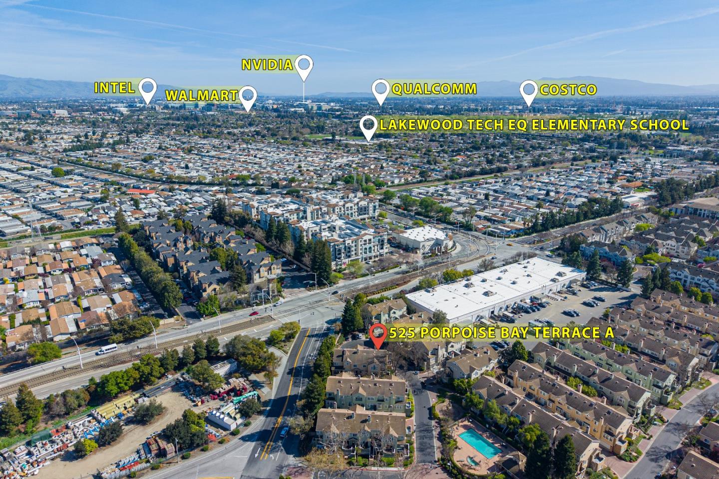 Detail Gallery Image 42 of 43 For 525 Porpoise Bay Ter a,  Sunnyvale,  CA 94089 - 3 Beds | 2/1 Baths