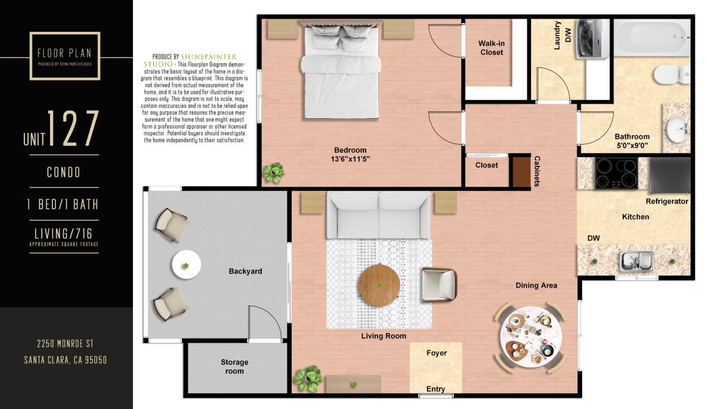 Detail Gallery Image 35 of 35 For 2250 Monroe St #127,  Santa Clara,  CA 95050 - 1 Beds | 1 Baths