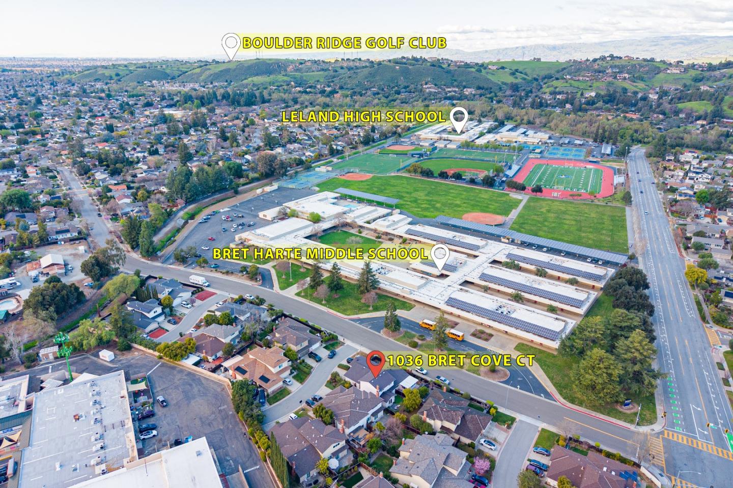 Detail Gallery Image 2 of 43 For 1036 Bret Cove Ct, San Jose,  CA 95120 - 4 Beds | 2 Baths