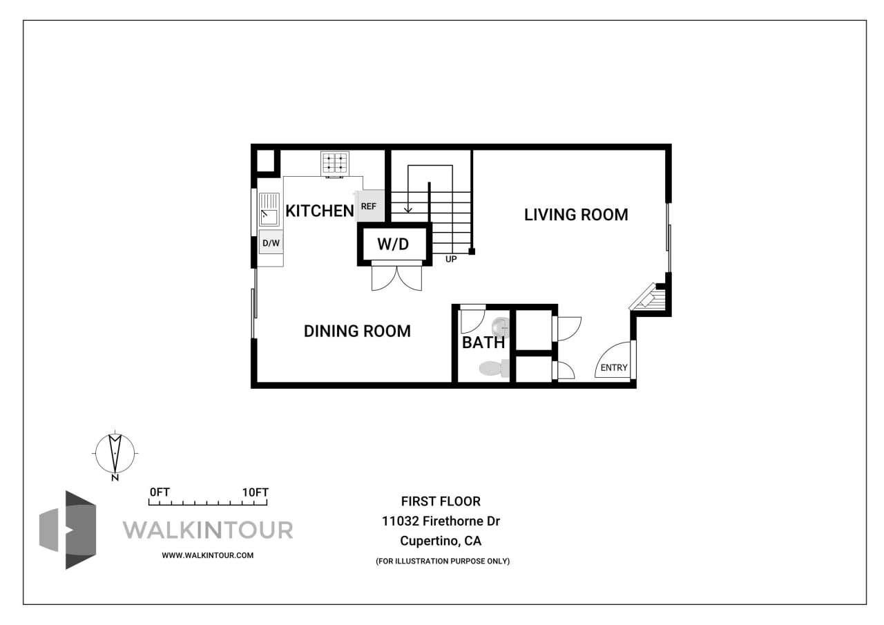 Detail Gallery Image 33 of 33 For 11032 Firethorne Dr, Cupertino,  CA 95014 - 2 Beds | 2/1 Baths
