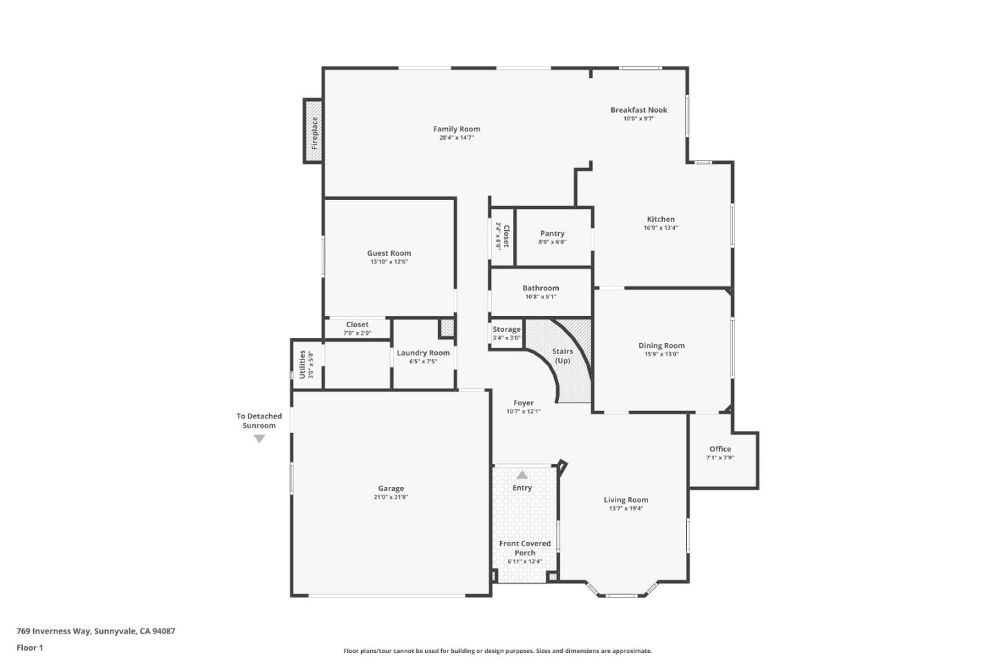 769 Inverness Way, Sunnyvale, CA, 94087