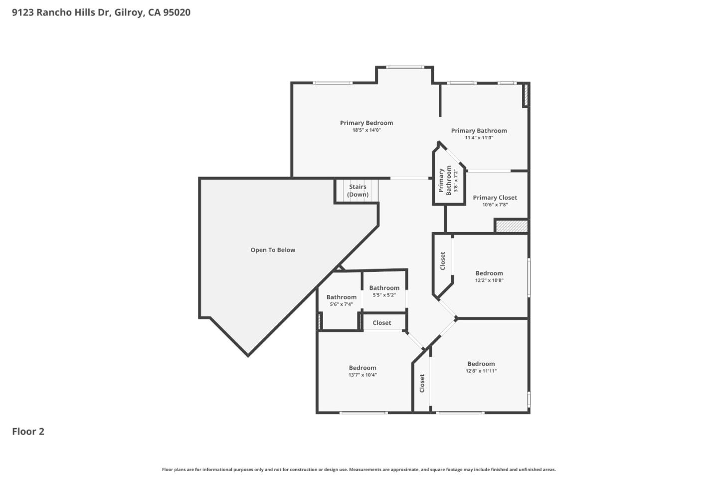 Detail Gallery Image 25 of 26 For 9123 Rancho Hills Dr, Gilroy,  CA 95020 - 5 Beds | 3 Baths