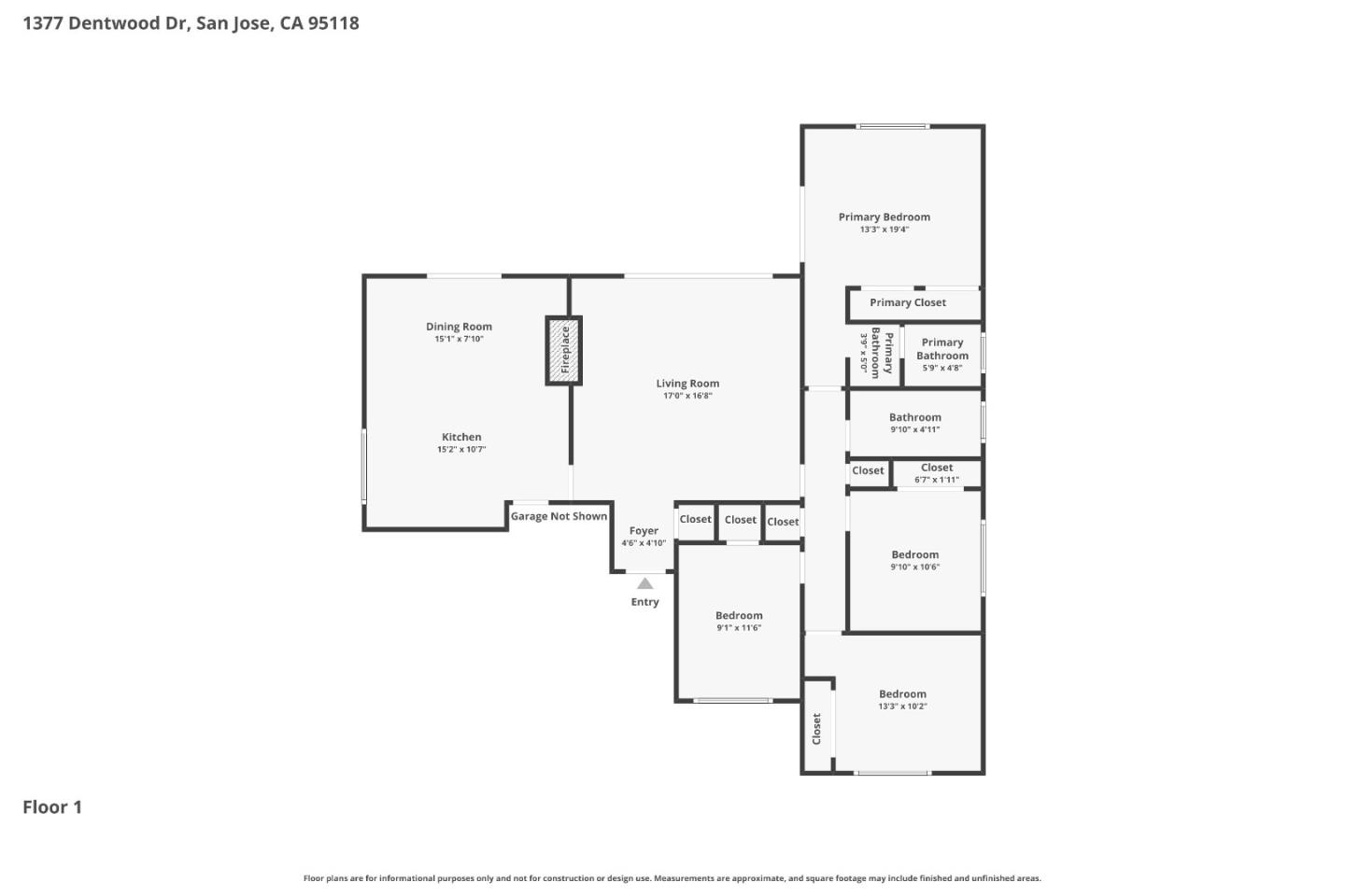 Detail Gallery Image 23 of 30 For 1377 Dentwood Dr, San Jose,  CA 95118 - 4 Beds | 2 Baths