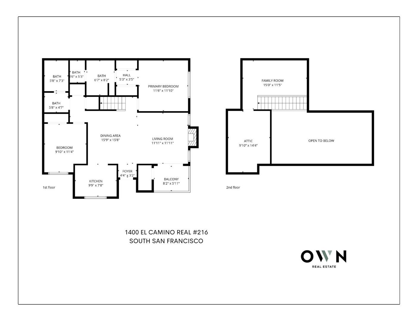 Detail Gallery Image 42 of 42 For 1400 El Camino Real #216,  South San Francisco,  CA 94080 - 2 Beds | 2 Baths