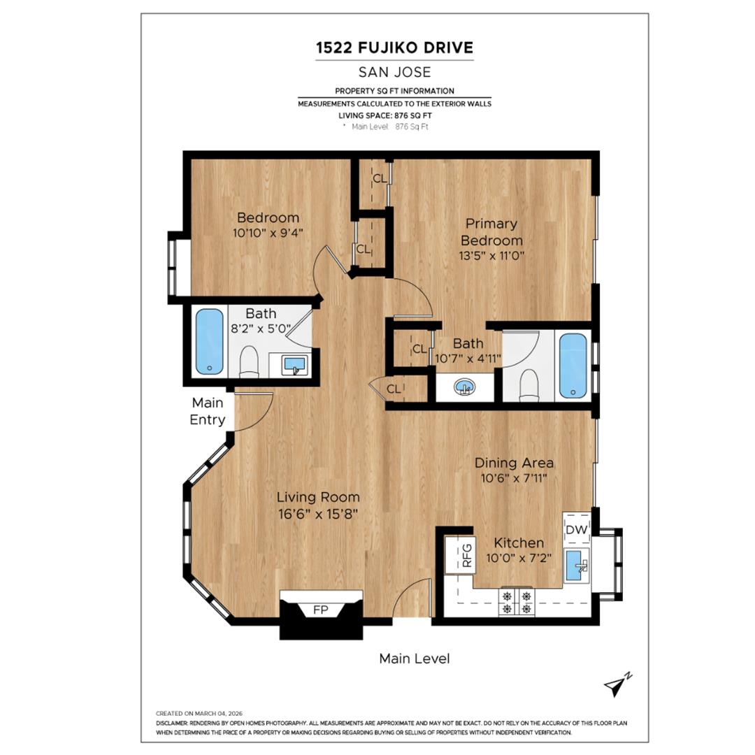 Detail Gallery Image 10 of 68 For 1522 Fujiko Dr, San Jose,  CA 95131 - 2 Beds | 2 Baths