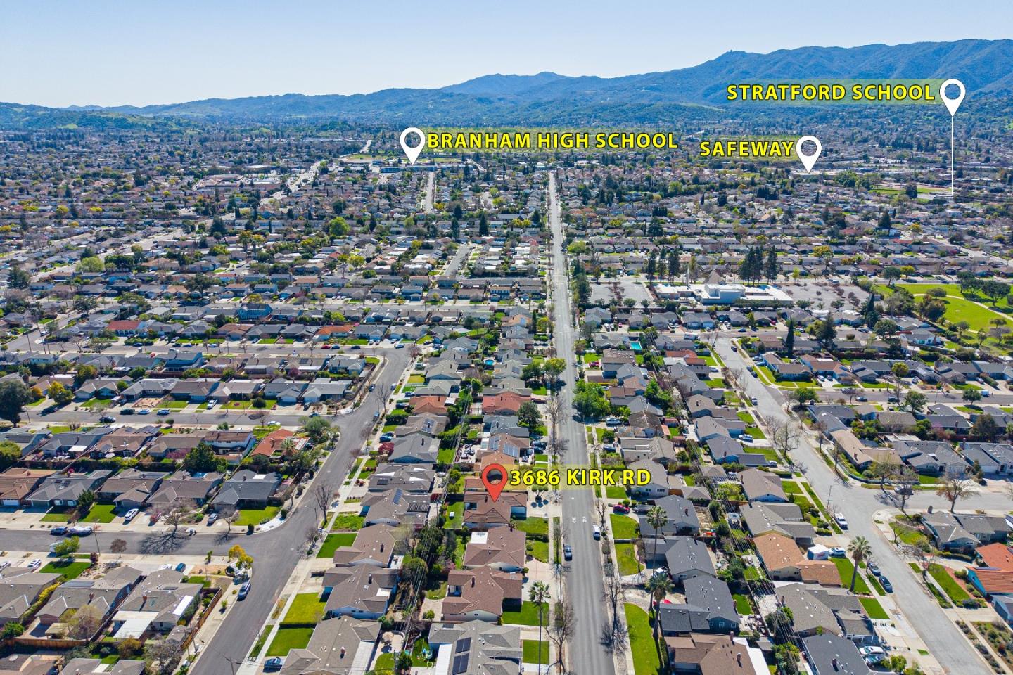 Detail Gallery Image 47 of 50 For 3686 Kirk Rd, San Jose,  CA 95124 - 3 Beds | 2 Baths