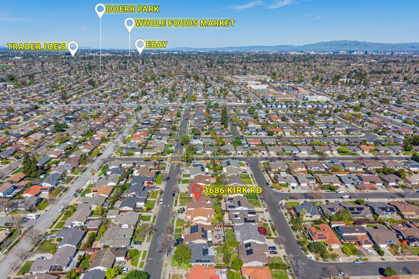 Detail Gallery Image 49 of 50 For 3686 Kirk Rd, San Jose,  CA 95124 - 3 Beds | 2 Baths