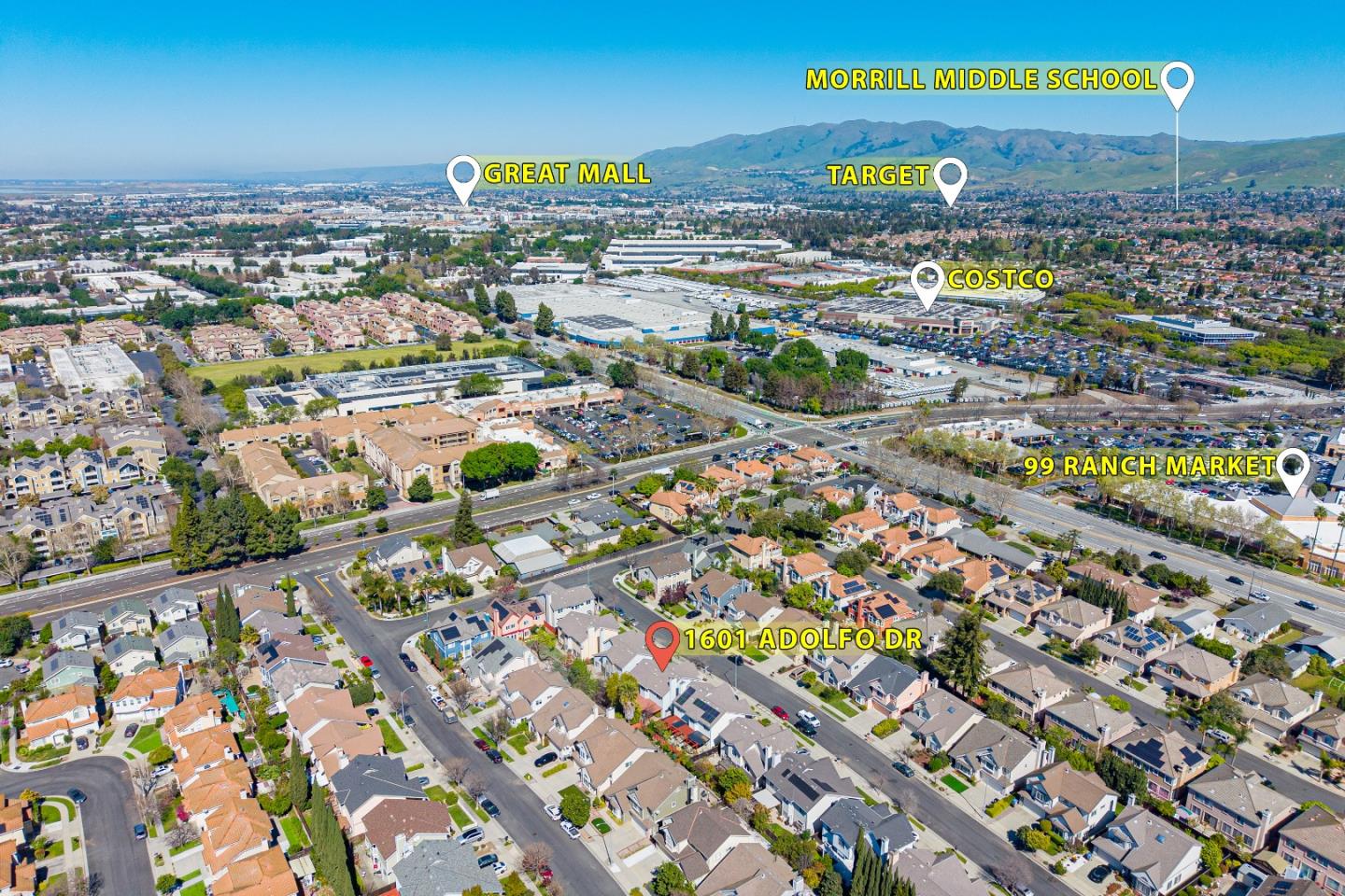 Detail Gallery Image 60 of 61 For 1601 Adolfo Dr, San Jose,  CA 95131 - 4 Beds | 2/1 Baths