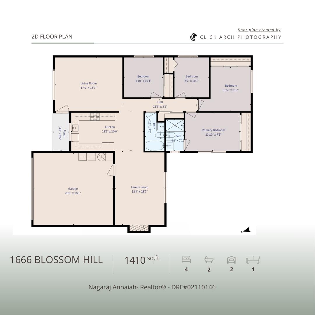 Detail Gallery Image 39 of 39 For 1666 Blossom Hill Rd, San Jose,  CA 95124 - 4 Beds | 2 Baths