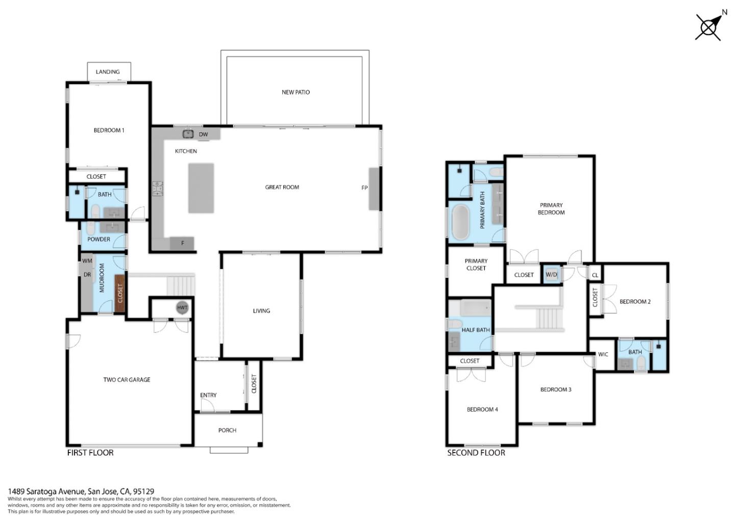 Detail Gallery Image 13 of 20 For 1489 Saratoga Ave, San Jose,  CA 95129 - – Beds | – Baths