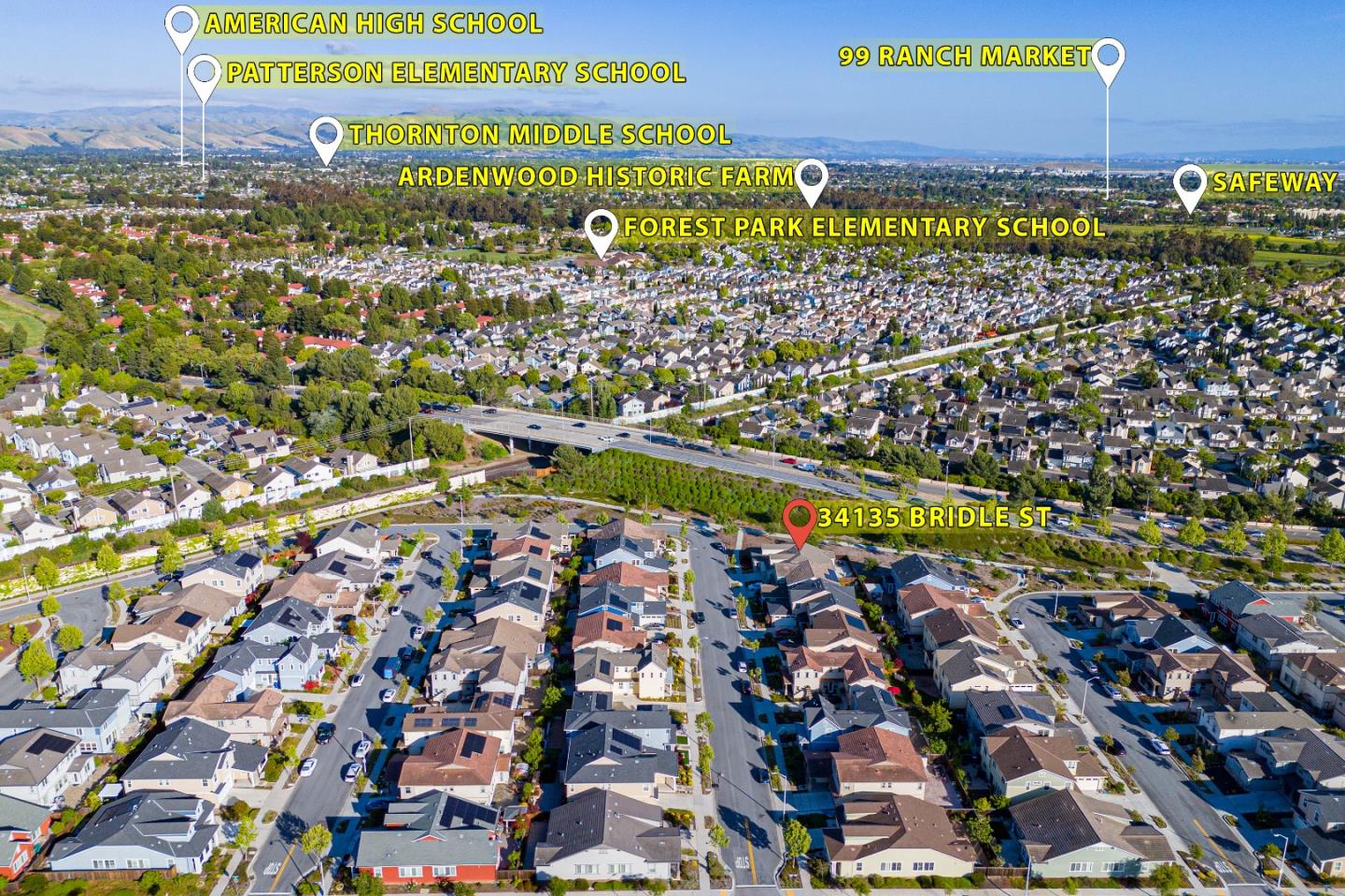 Detail Gallery Image 47 of 52 For 34135 Bridle St, Fremont,  CA 94555 - 4 Beds | 3 Baths