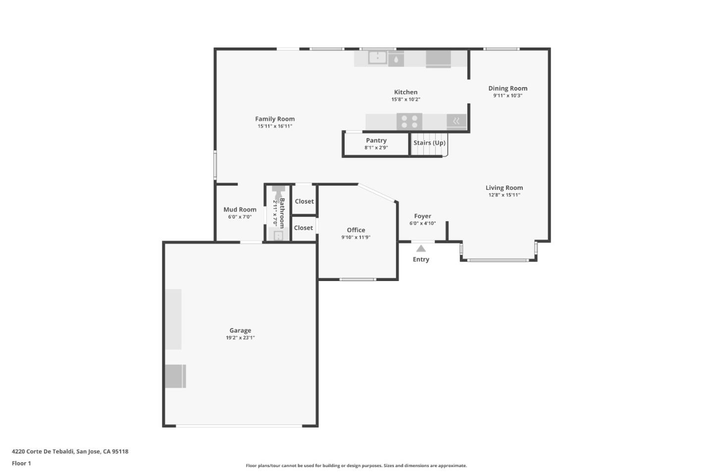 Detail Gallery Image 26 of 27 For 4220 Corte De Tebaldi, San Jose,  CA 95118 - 4 Beds | 2/1 Baths