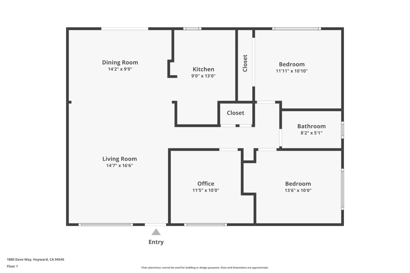 Detail Gallery Image 33 of 33 For 1880 Dove Way, Hayward,  CA 94545 - 3 Beds | 1 Baths