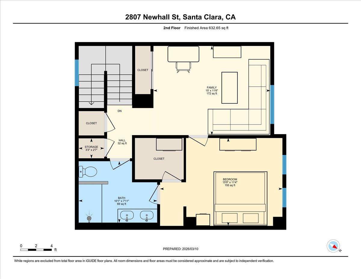 Detail Gallery Image 16 of 16 For 2807 Newhall St #2807,  Santa Clara,  CA 95050 - 2 Beds | 1/1 Baths