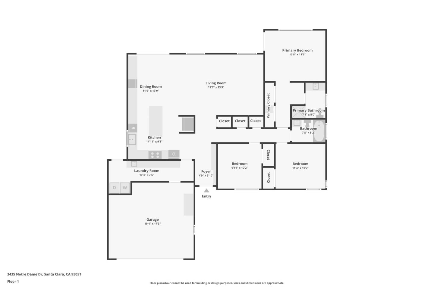 Detail Gallery Image 33 of 33 For 3435 Notre Dame Dr, Santa Clara,  CA 95051 - 3 Beds | 2 Baths