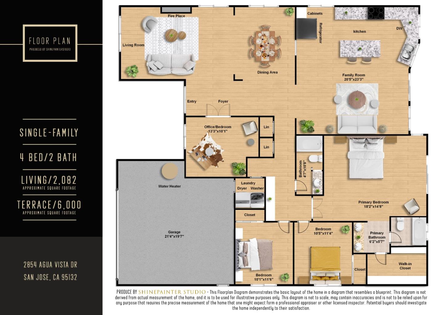 Detail Gallery Image 49 of 49 For 2854 Agua Vista Dr, San Jose,  CA 95132 - 4 Beds | 2 Baths