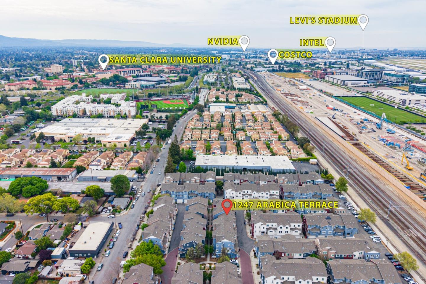 Detail Gallery Image 40 of 40 For 1247 Arabica Ter, San Jose,  CA 95126 - 2 Beds | 2/1 Baths