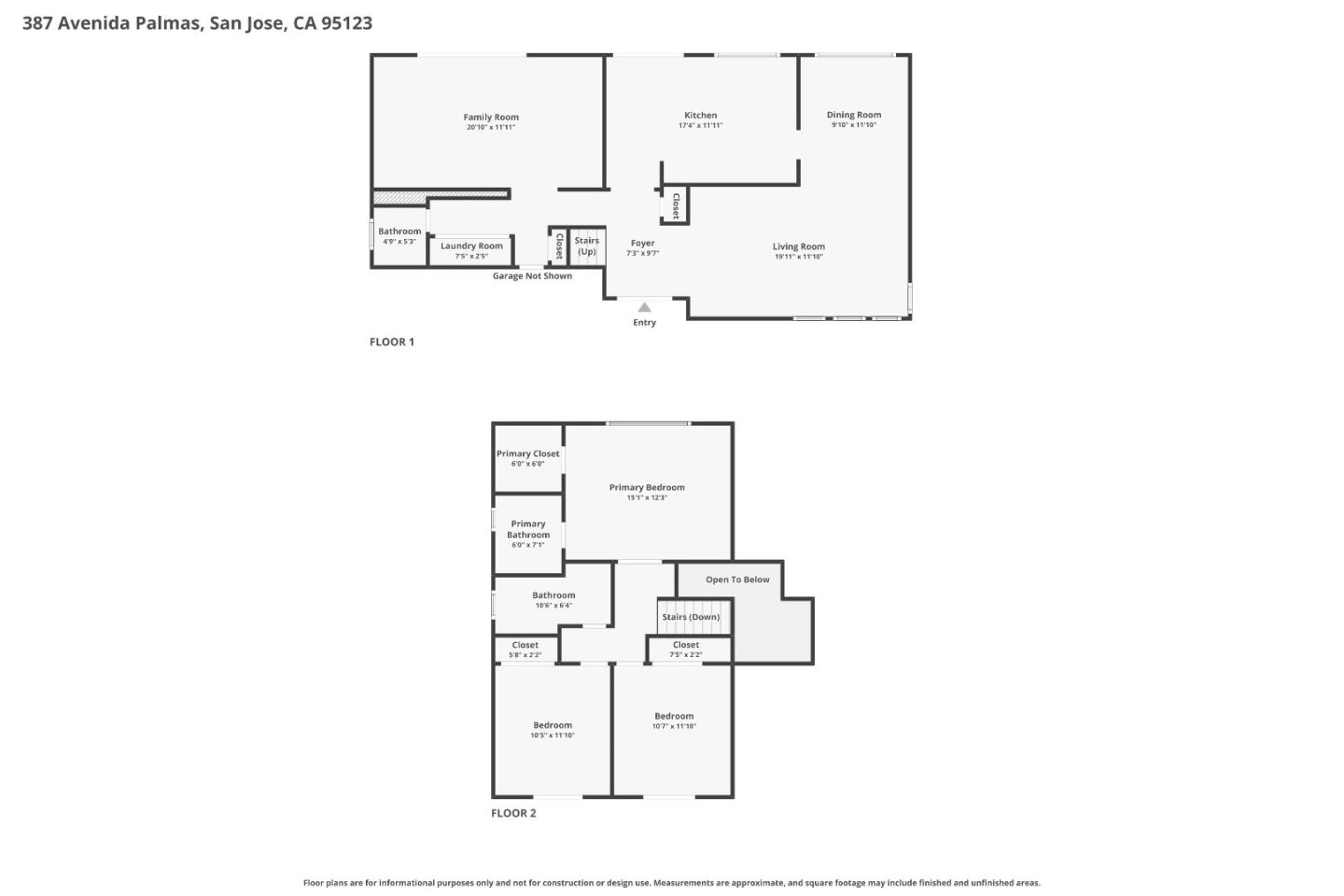 Detail Gallery Image 42 of 42 For 387 Avenida Palmas, San Jose,  CA 95123 - 3 Beds | 2/1 Baths