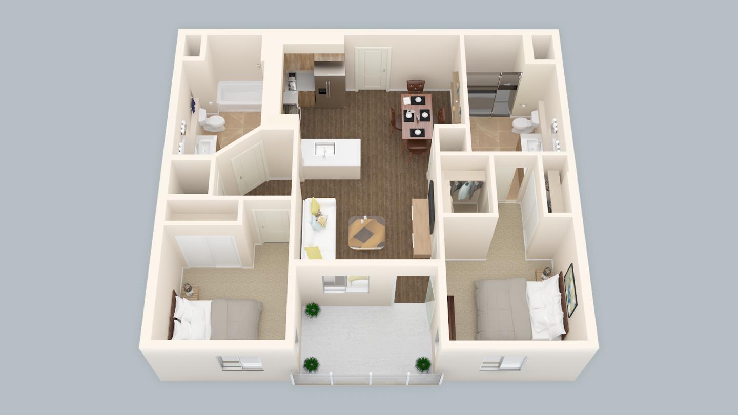 Detail Gallery Image 13 of 14 For 1853 Almaden Rd #224,  San Jose,  CA 95125 - 2 Beds | 2 Baths