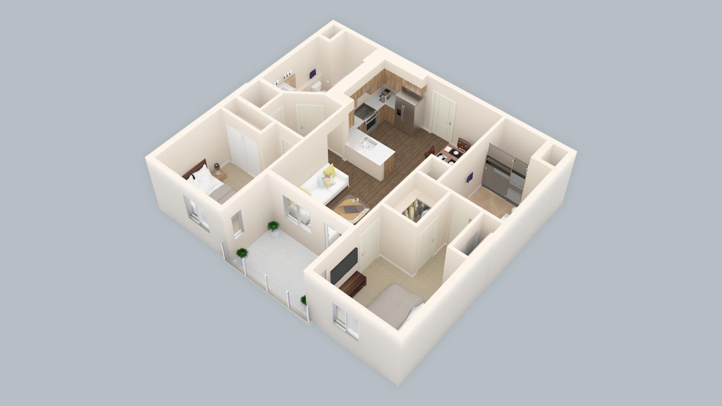 Detail Gallery Image 14 of 14 For 1853 Almaden Rd #224,  San Jose,  CA 95125 - 2 Beds | 2 Baths