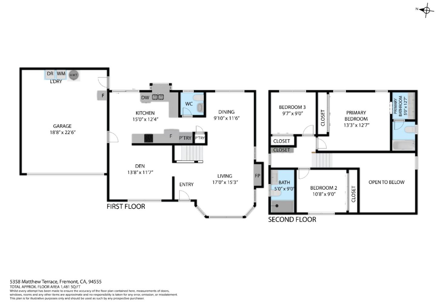 Detail Gallery Image 59 of 59 For 5358 Matthew Ter, Fremont,  CA 94555 - 3 Beds | 2/1 Baths