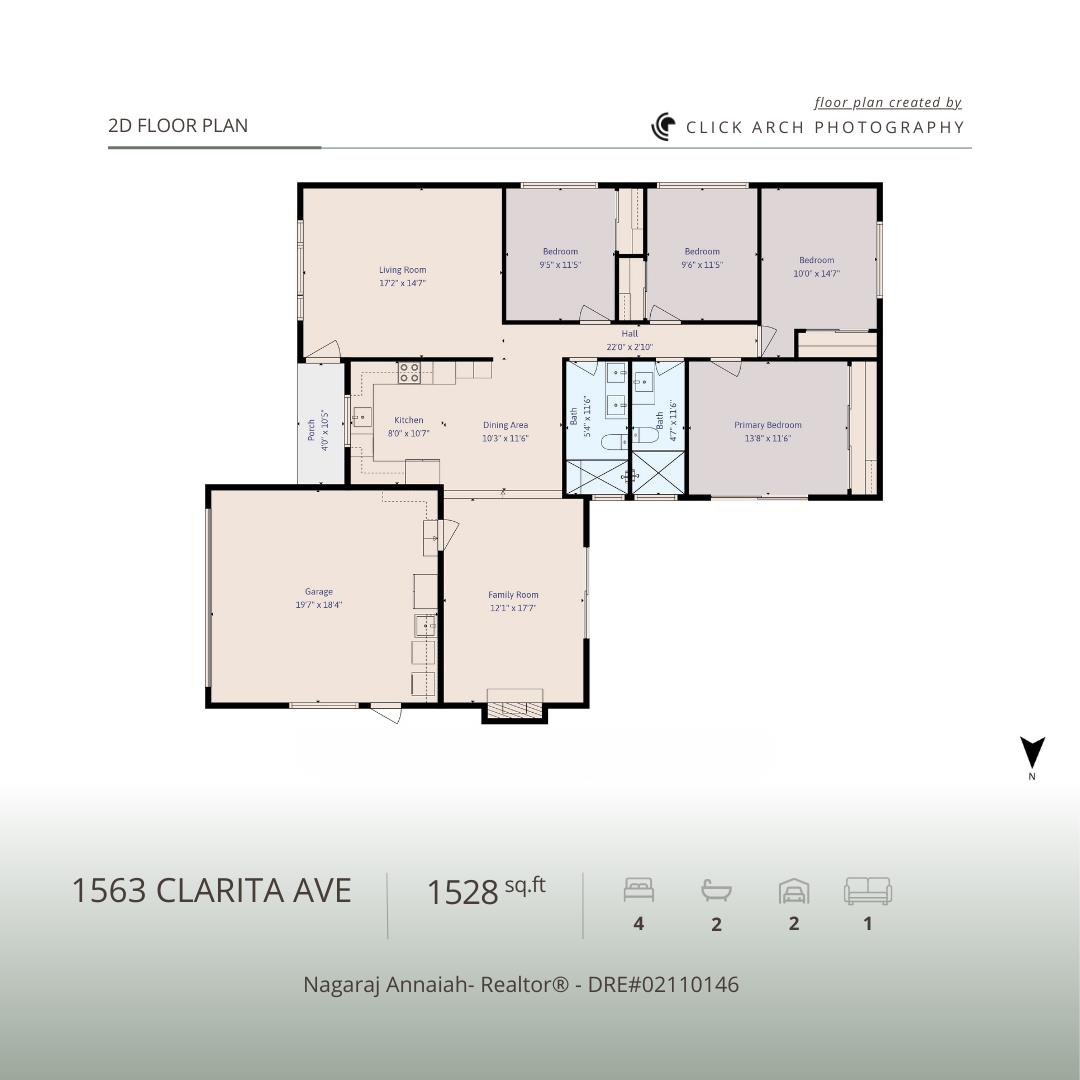 Detail Gallery Image 53 of 53 For 1563 Clarita Ave, San Jose,  CA 95130 - 4 Beds | 2 Baths