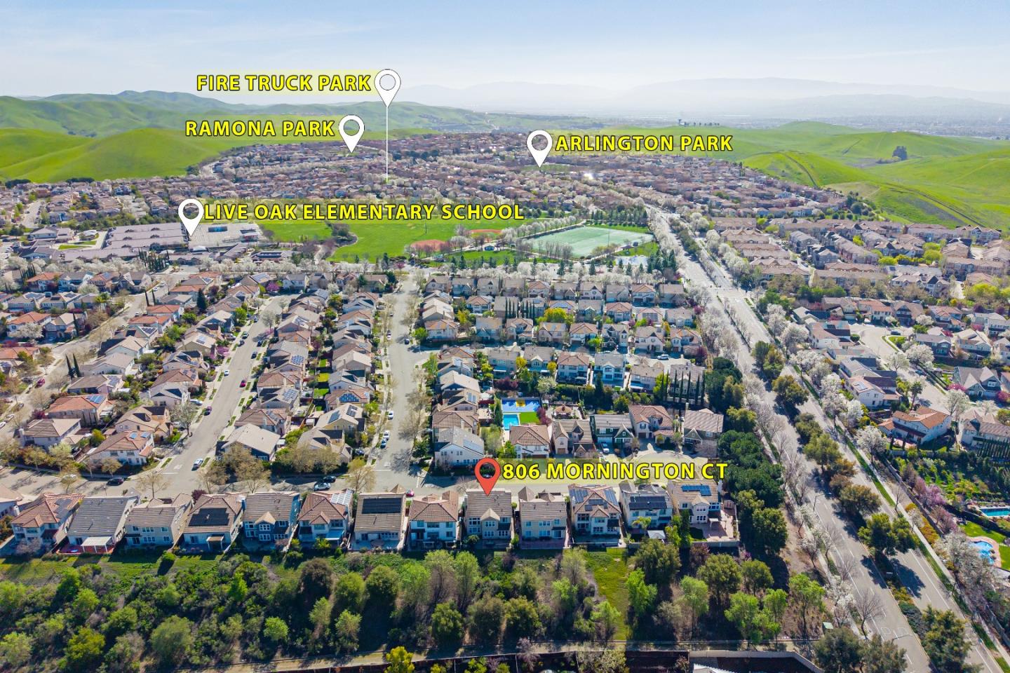 Detail Gallery Image 56 of 57 For 806 Mornington Ct, San Ramon,  CA 94582 - 4 Beds | 3/1 Baths