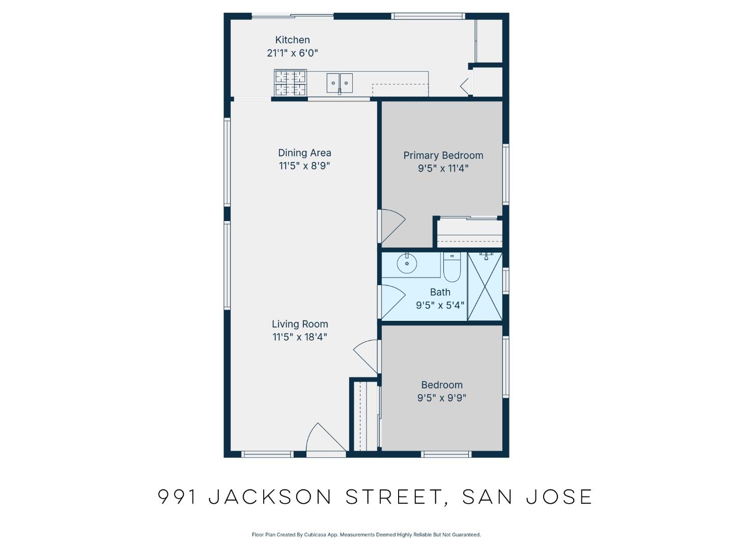 Detail Gallery Image 33 of 33 For 991 Jackson St, San Jose,  CA 95112 - 2 Beds | 1 Baths