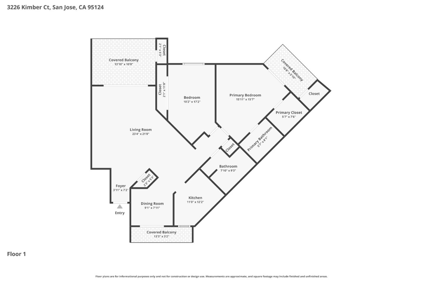 Detail Gallery Image 34 of 34 For 3226 Kimber Ct #104,  San Jose,  CA 95124 - 2 Beds | 2 Baths