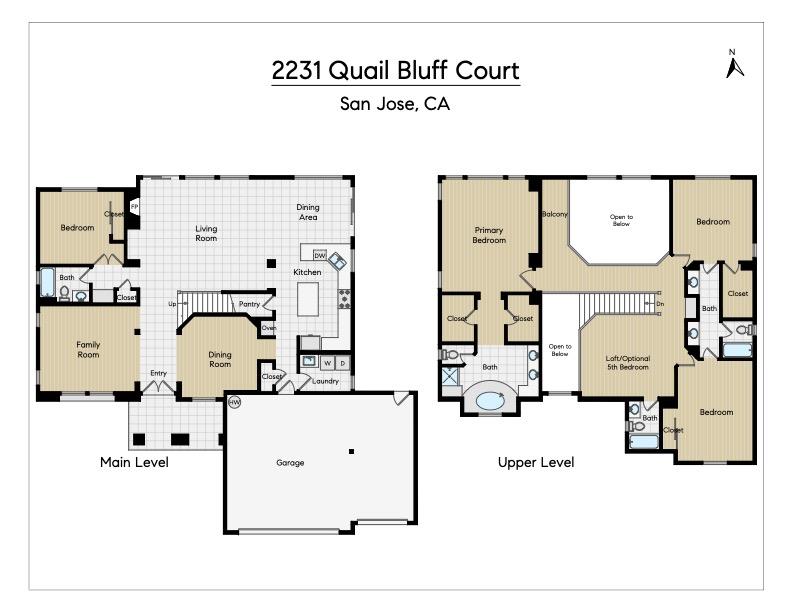 Detail Gallery Image 101 of 103 For 2231 Quail Bluff Ct, San Jose,  CA 95121 - 4 Beds | 4 Baths