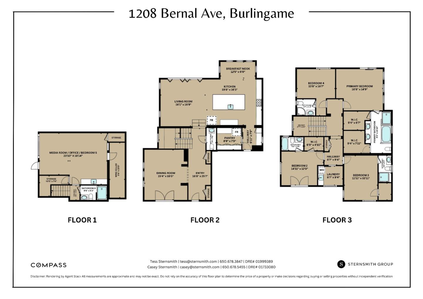 Detail Gallery Image 52 of 52 For 1208 Bernal Ave, Burlingame,  CA 94010 - 4 Beds | 5/1 Baths